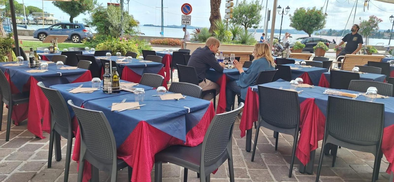 Hotel & Restaurant San Marco Ab Toscolano-Maderno Exterior foto